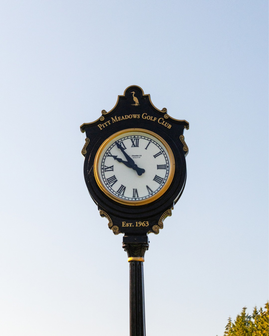 Pitt-Meadows-Golf-Club-clock-tower-Pitt-Meadows-Golf-Club
