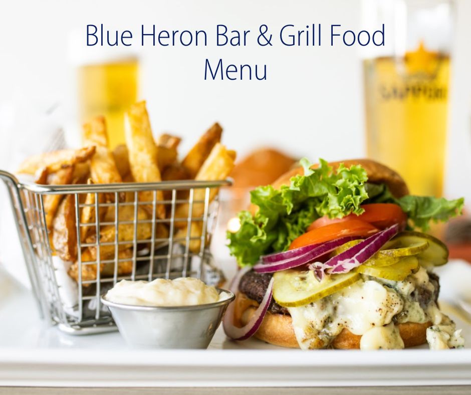 Blue Heron Bar & Grill Food Menu